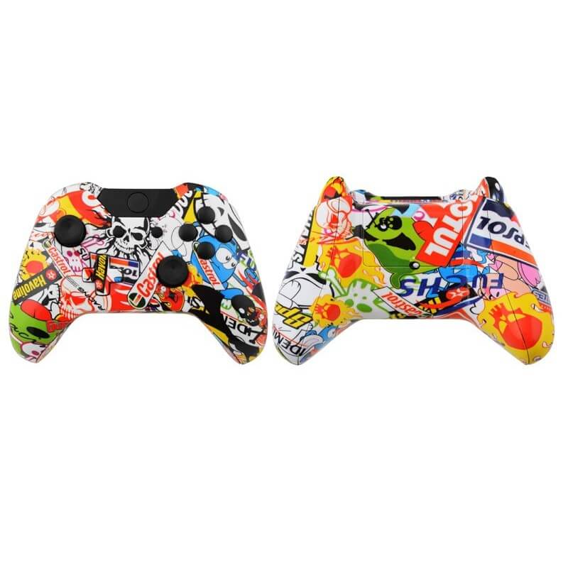 Coque Manette Xbox One - Sticker Bomb - Third Party