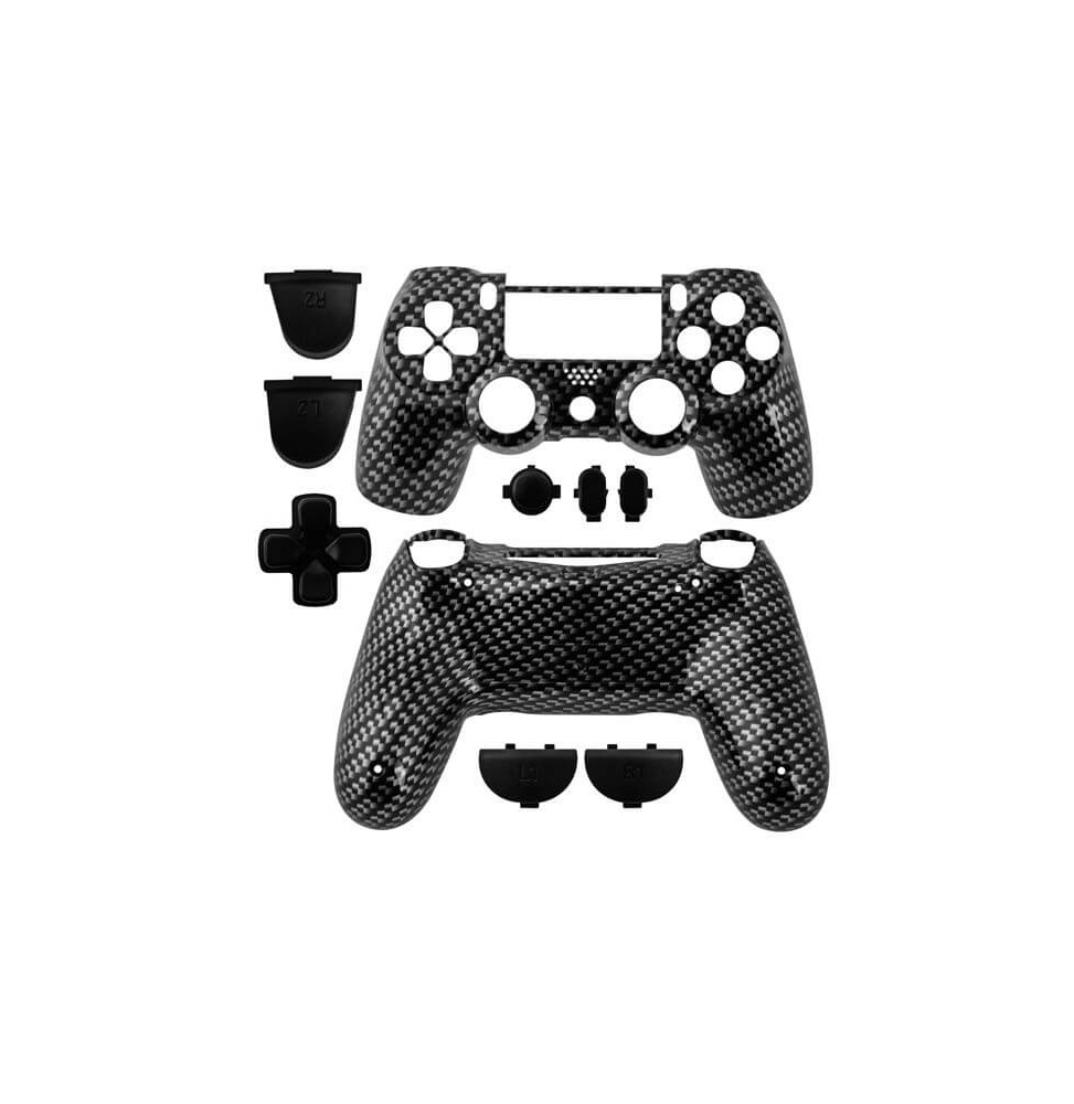 Coque Manette Playstation 4 - Carbon Fiber