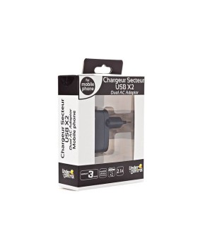 Chargeur Secteur 2.1A Noir