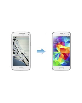 Changement Ecran LCD + Tactile Assemblé Samsung Galaxy S5 Mini SM-G800 