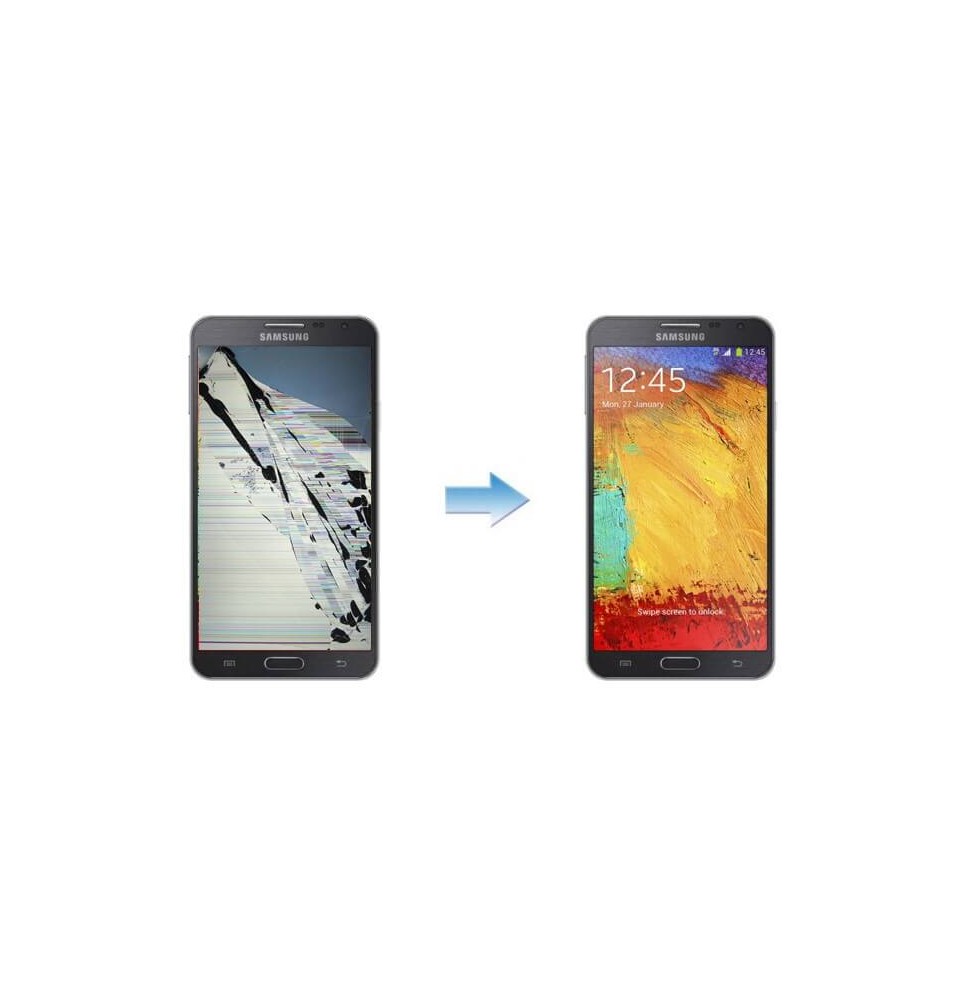 Changement Ecran LCD + Tactile Samsung Galaxy Note 3 Lite N7505