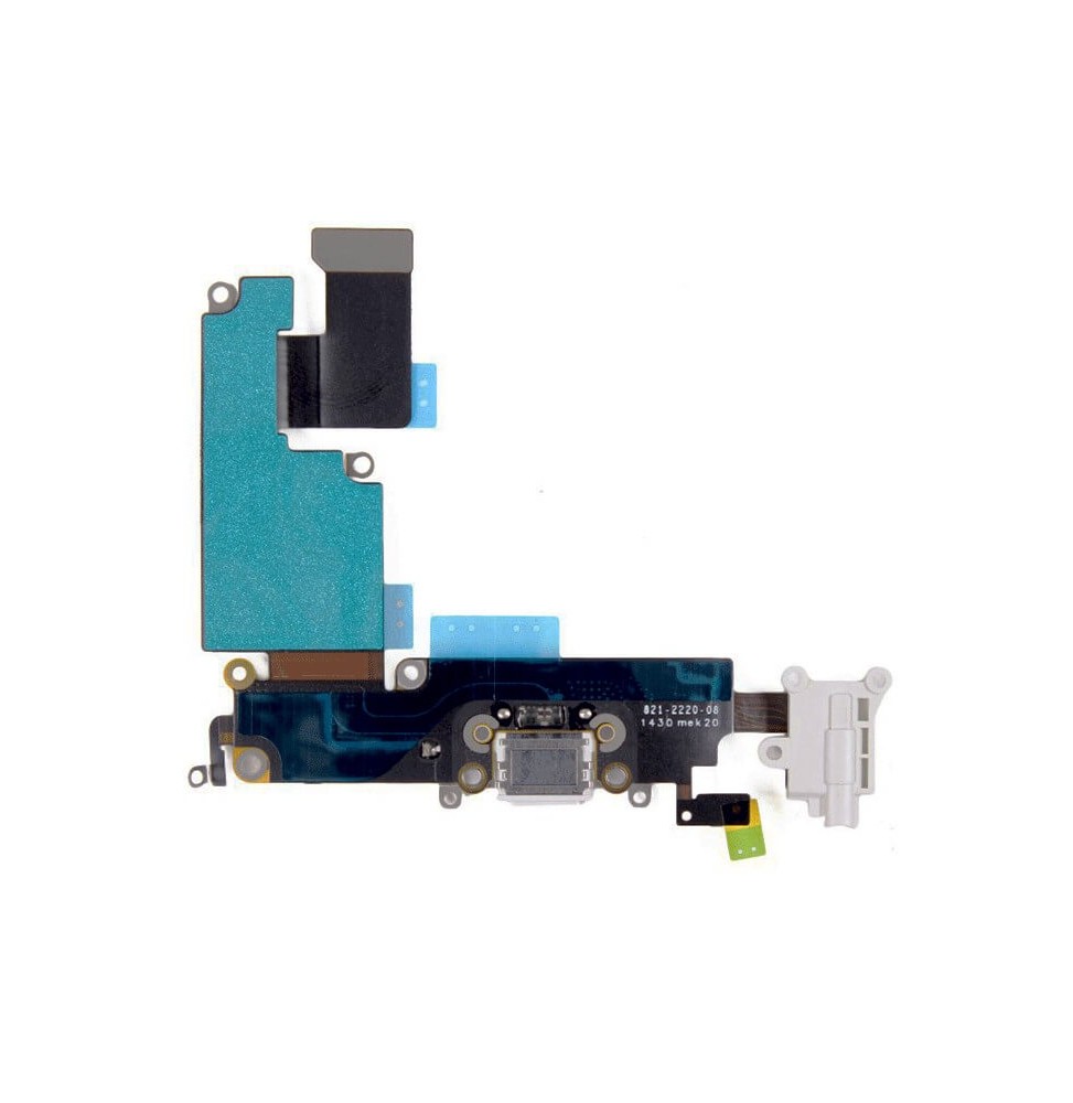 Connecteur Alimentation compatible avec iPhone 6+ Blanc