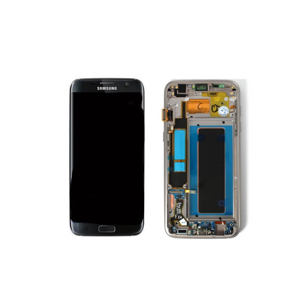 Ecran LCD + Tactile Assemblé Samsung Galaxy S7 Edge SM-G935 Noir