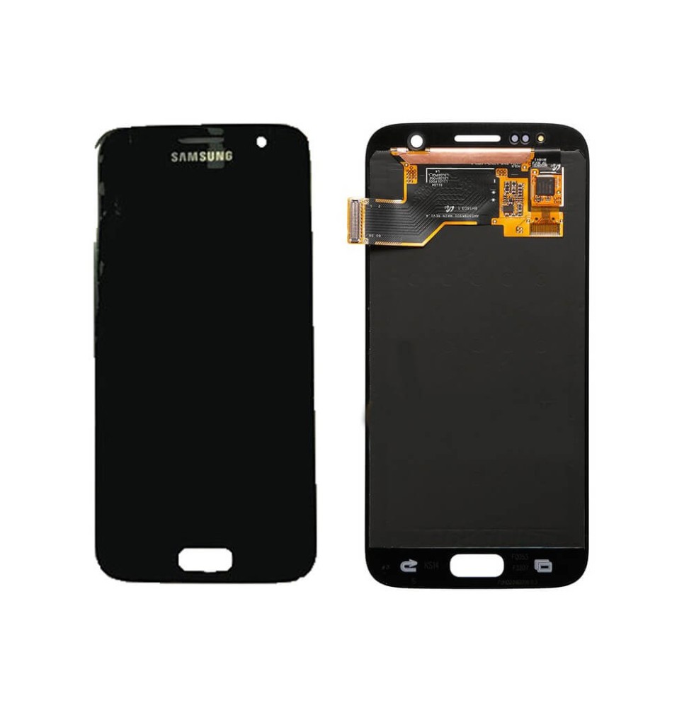 Ecran LCD + Tactile Assemblé Samsung Galaxy S7 SM-G930 Noir