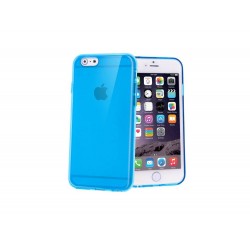 Housse Silicone TPU compatible avec iPhone 6 / 6S Bleu