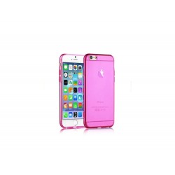 Housse Silicone TPU compatible avec iPhone 6 / 6S Rose