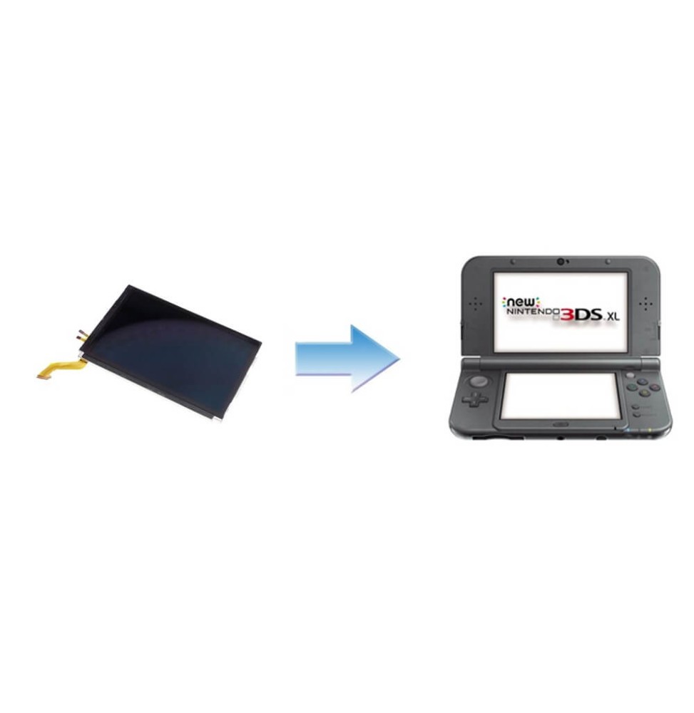 Changement Ecran LCD Haut New Nintendo 3DS XL