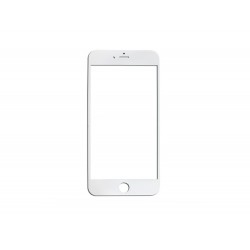 Vitre compatible avec iPhone 6+ Blanc