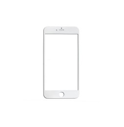 Vitre compatible avec iPhone 6 Blanc