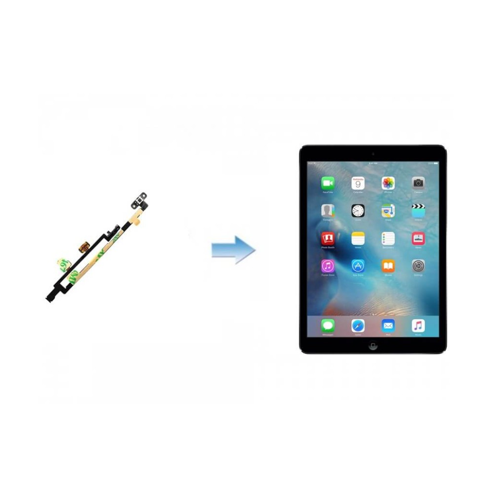 Changement Nappe Power - Volume - Vibreur iPad Air