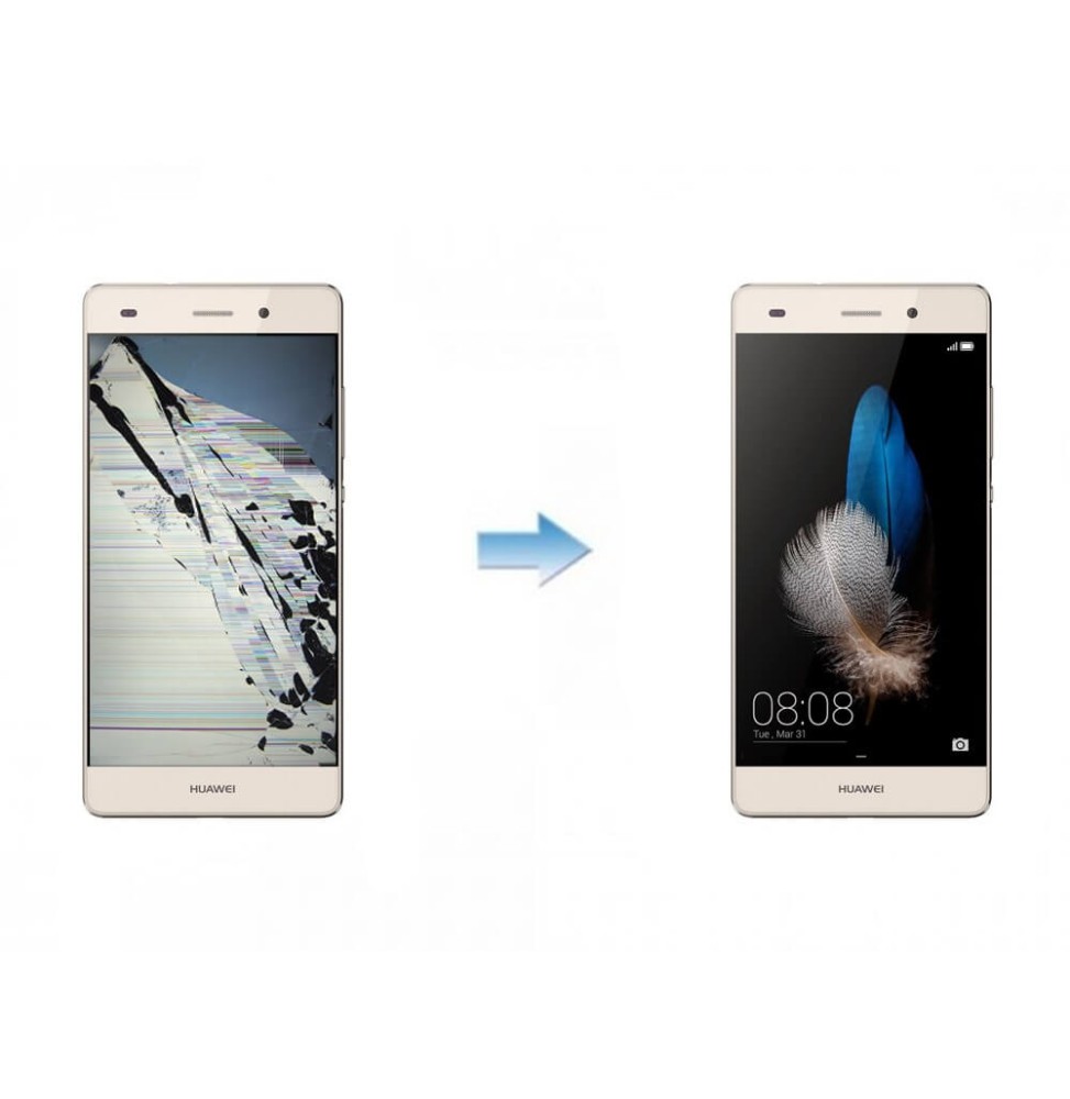 Changement Ecran LCD + Tactile Complet Huawei P8 Lite