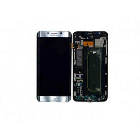 Ecran LCD + Tactile Assemblé Samsung Galaxy S6 Edge+ SM-G928 Silver