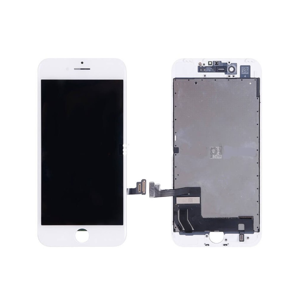 Ecran LCD + tactile assemblé compatible avec iPhone 7+ Blanc