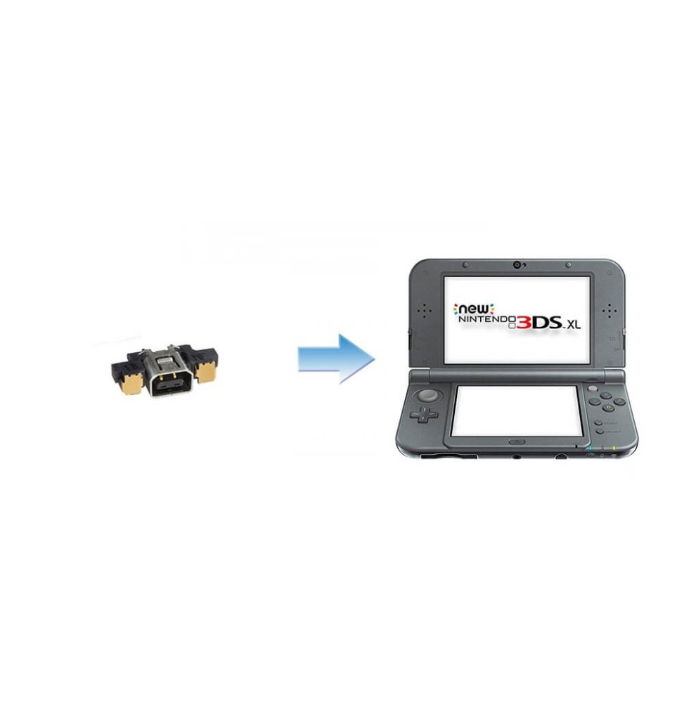 Changement Connecteur Alimentation New Nintendo 3DS / XL