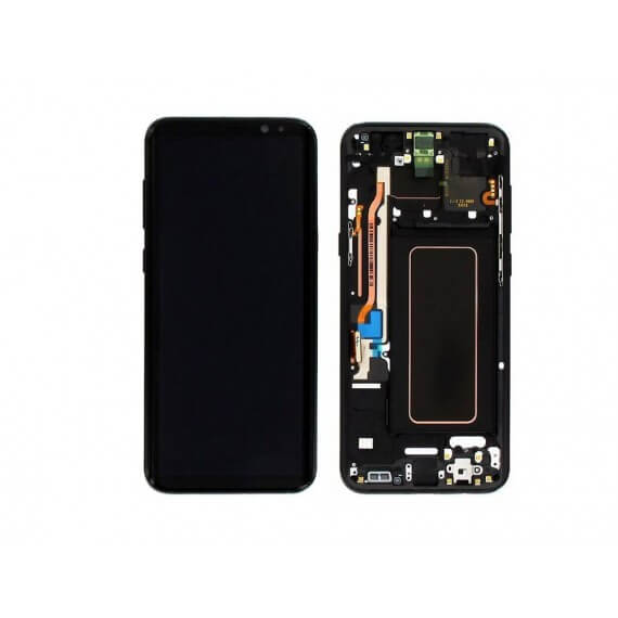 Ecran LCD + Tactile Assemblé Samsung Galaxy S8+ SM-G955F Noir