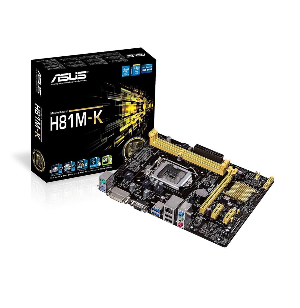 Carte Mère Asus H81M-K Socket 1150 USB 3.0