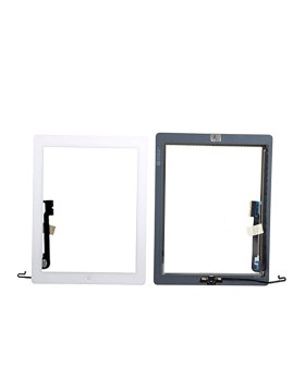 Ecran Tactile iPad 4 Blanc Assemblé
