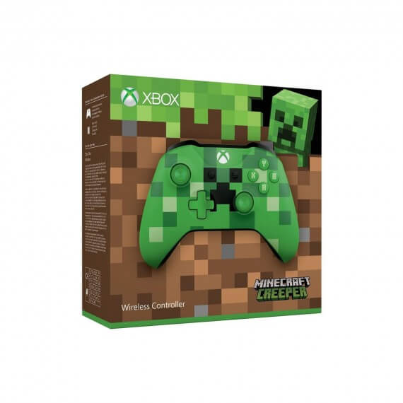 Manette sans fil Xbox One Edition Limitée - Minecraft Creeper - Thi