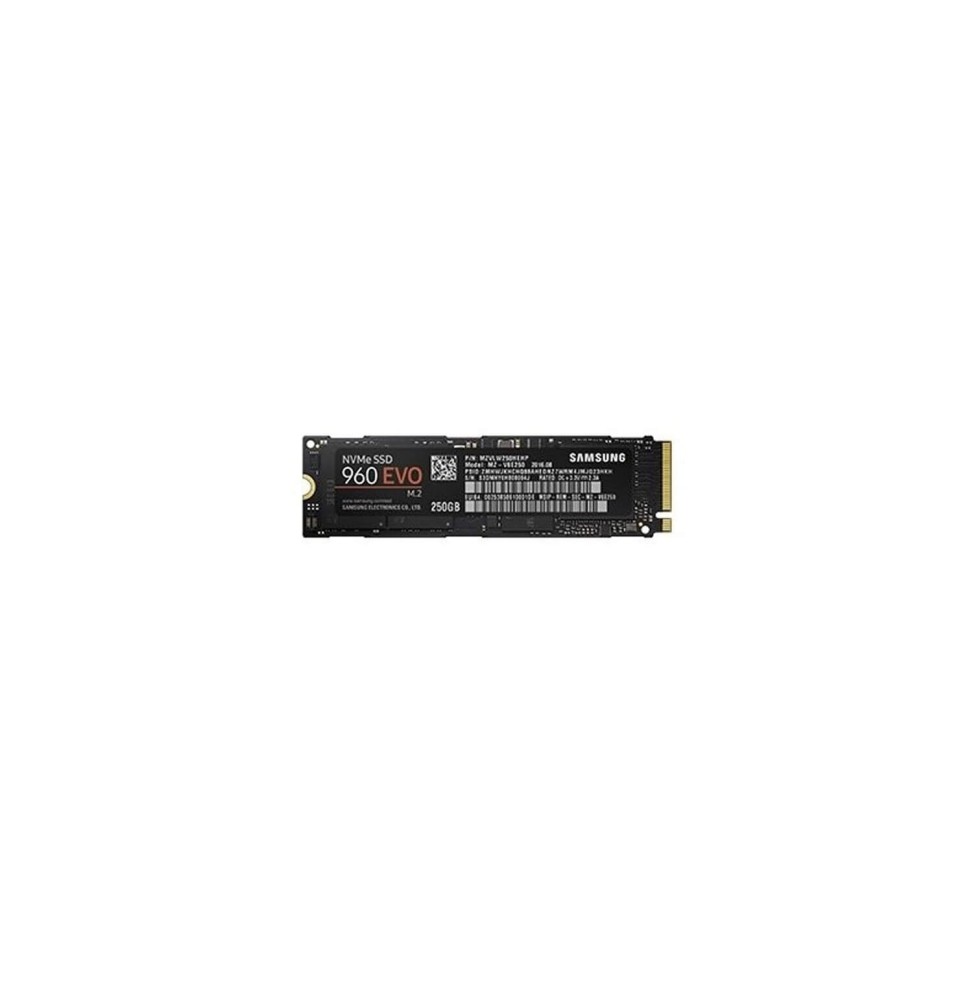 Samsung 960 EVO Disque Flash SSD NVMe 250 Go - Third Party