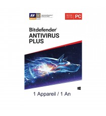 Bitdefender ANTIVIRUS PLUS 2019 - 1 Poste / 1 an