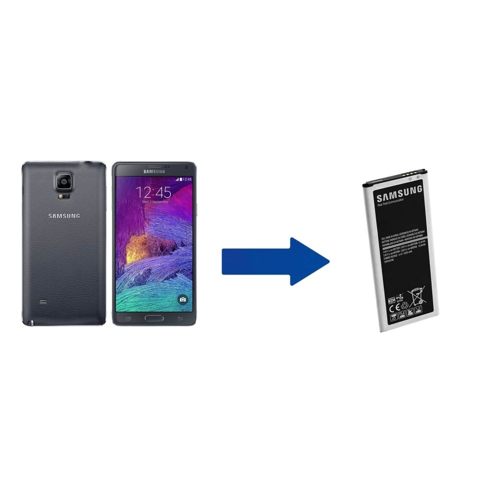 Changement Batterie Samsung Galaxy Note 4