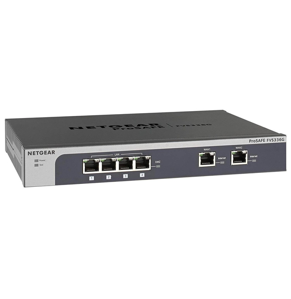 Router NETGEAR ProSafe Quad WAN Gigabit SSL VPN Firewall FVS336G  Occasion