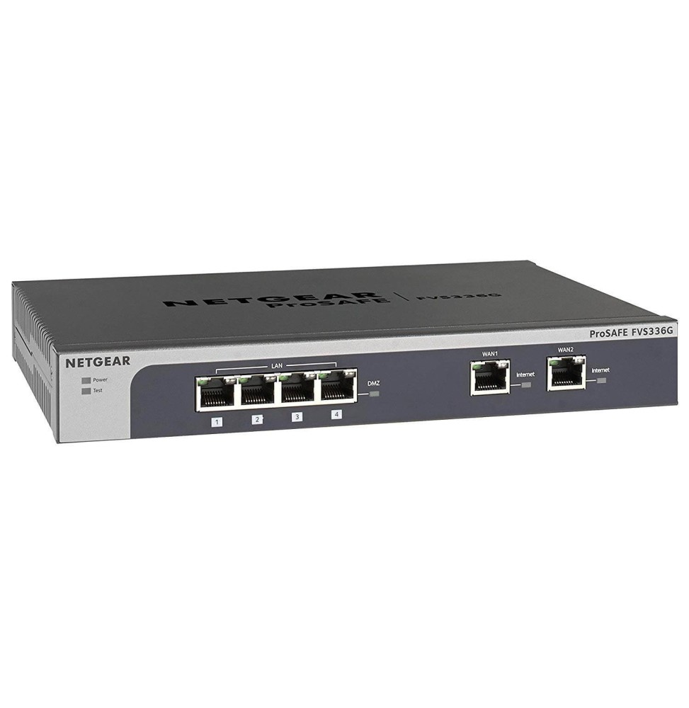 Router NETGEAR ProSafe Quad WAN Gigabit SSL VPN Firewall FVS336G Occasion