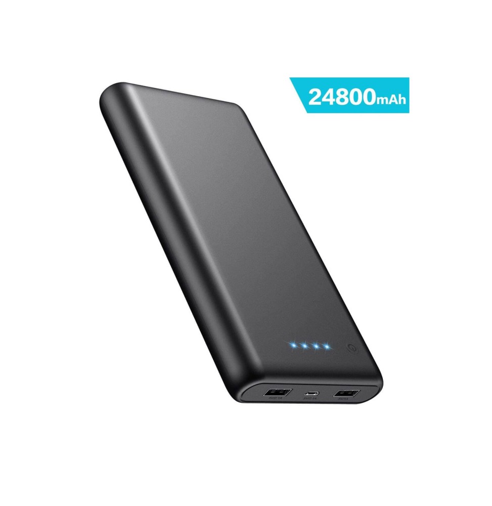 Batterie Externe 24800mAh 2 Ports USB