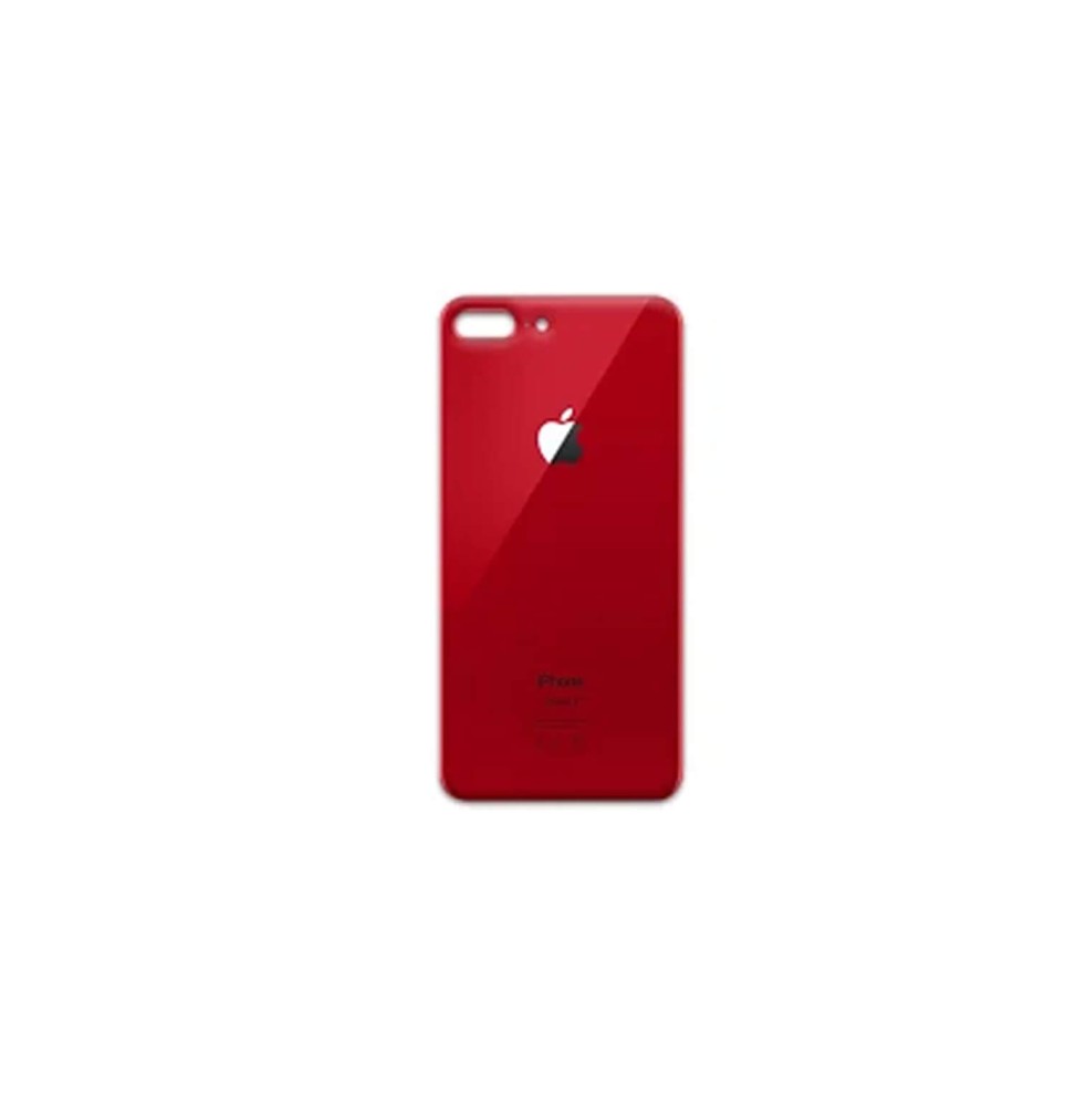 Facade Arrière compatible avec iPhone 8+ Rouge