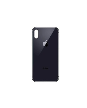 Facade Arrière compatible avec iPhone X Noir