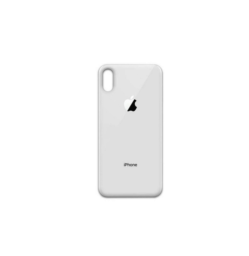 Facade Arrière compatible avec iPhone XS Max Blanc Facade Arrière compatible avec iPhone XS Max Blanc