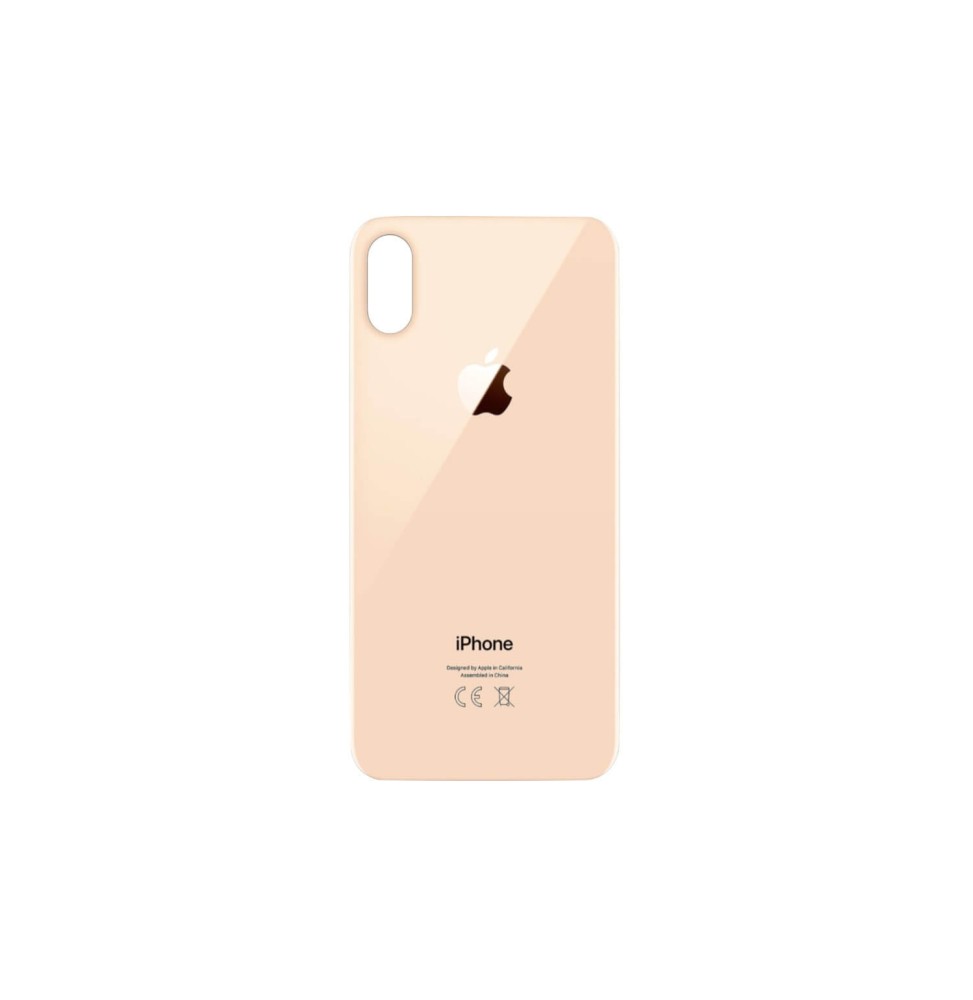 Facade Arrière compatible avec iPhone XS Max Or Facade Arrière compatible avec iPhone XS Max Or