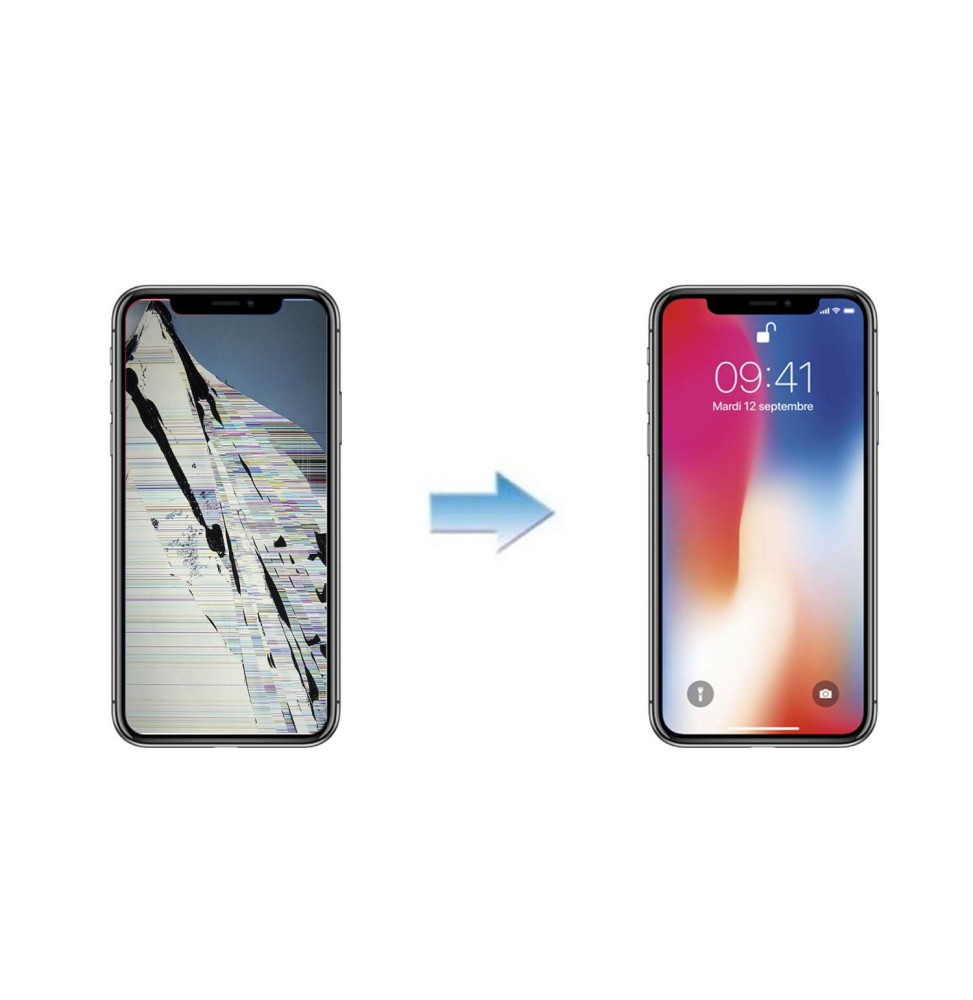 Changement Ecran LCD + Tactile iPhone XS MAX