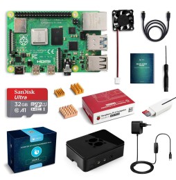 Starter Kit Raspberry Pi 4 Modèle B 32 Go