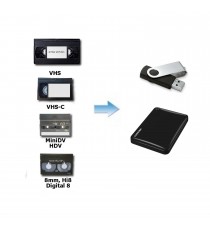 Devis Transfert VHS, S-VHS, VHS-C, Hi8, Video 8, Digital 8, MiniDV