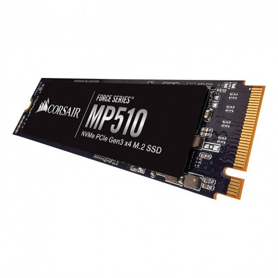 Disque SSD NVMe 480 Go PCIe Gen3 x4 M.2 Corsair