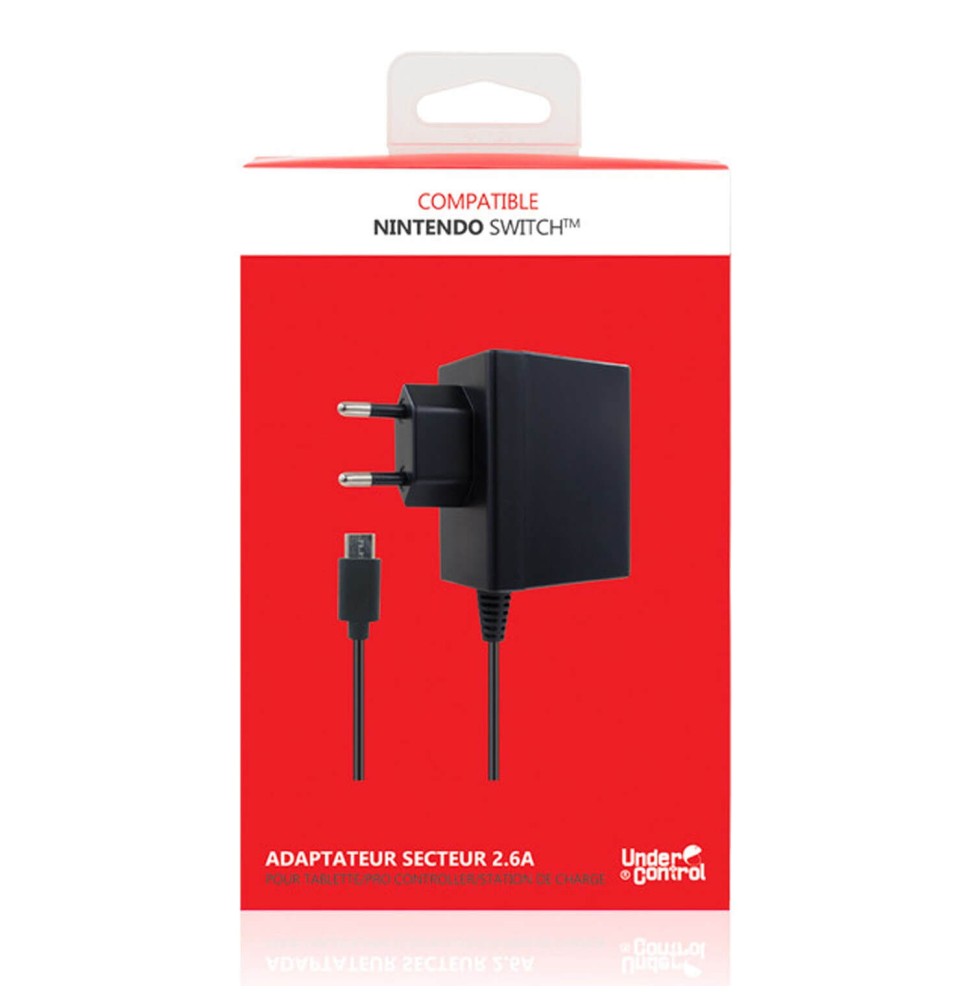 Chargeur secteur Station De Charge Compatible Nintendo Switch - Thi