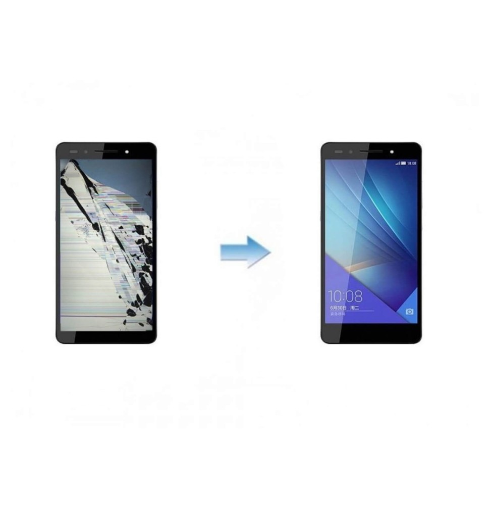 Changement Ecran LCD + Tactile Complet Huawei P-Smart