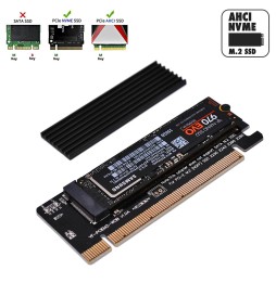 Adaptateur M.2 NVME SSD vers PCI Express