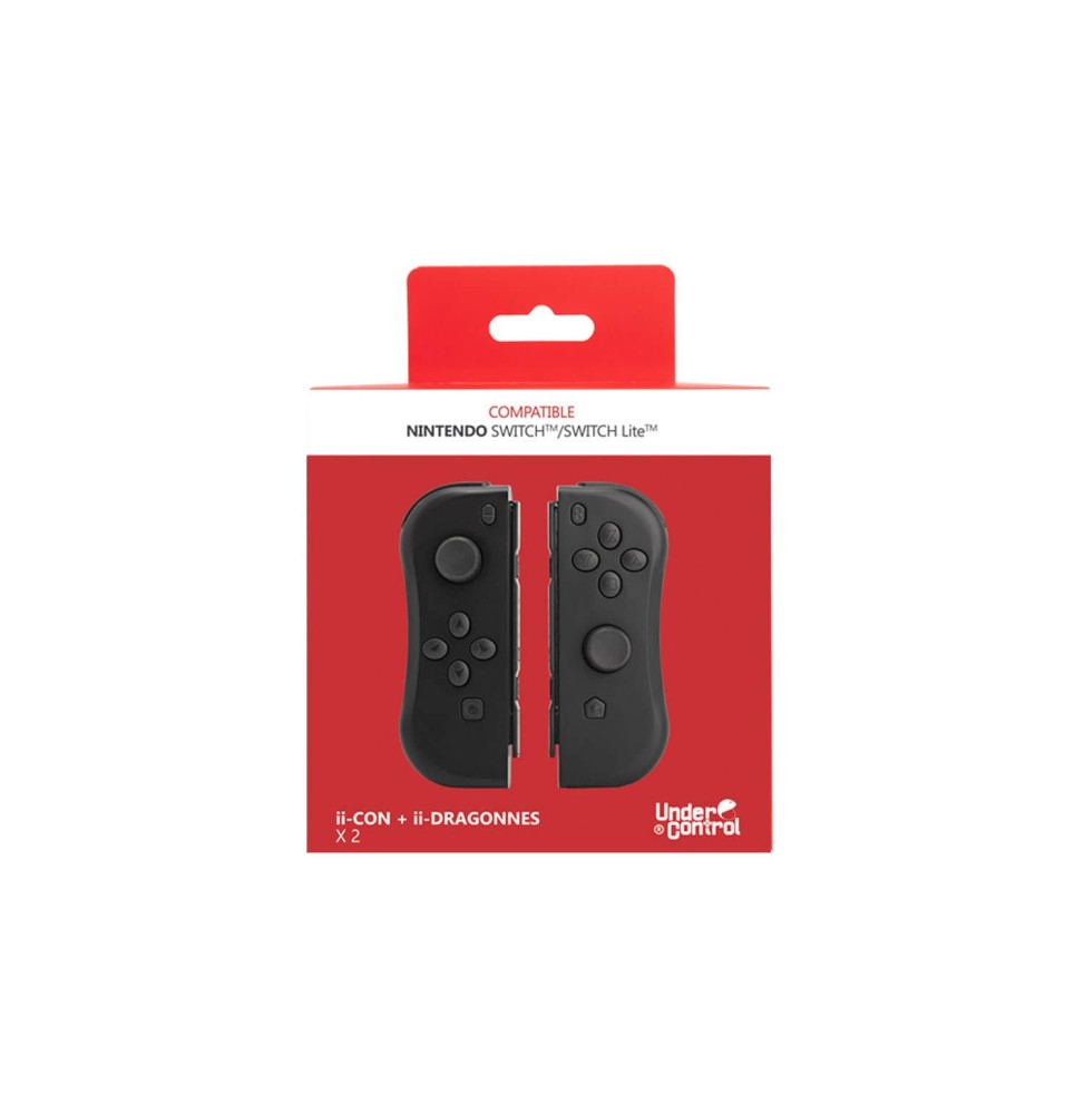 Manette ii-con Noire V2 avec Dragonnes Compatible Switch Manette ii-con Noire V2 avec Dragonnes Compatible Switch