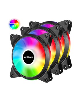 Pack 3 Ventilateurs de Boitier 3-PIN 120mm