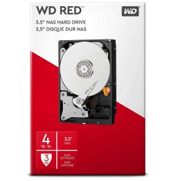 Disque Dur Interne 4 To RED SATA 3'5