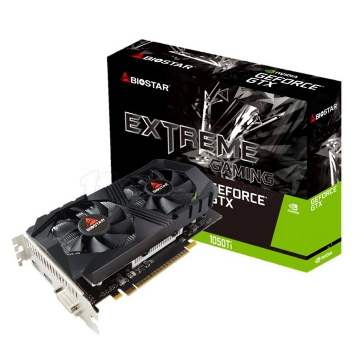 Carte Graphique Nvidia Biostar GeForce GTX 1050 Ti Third Party