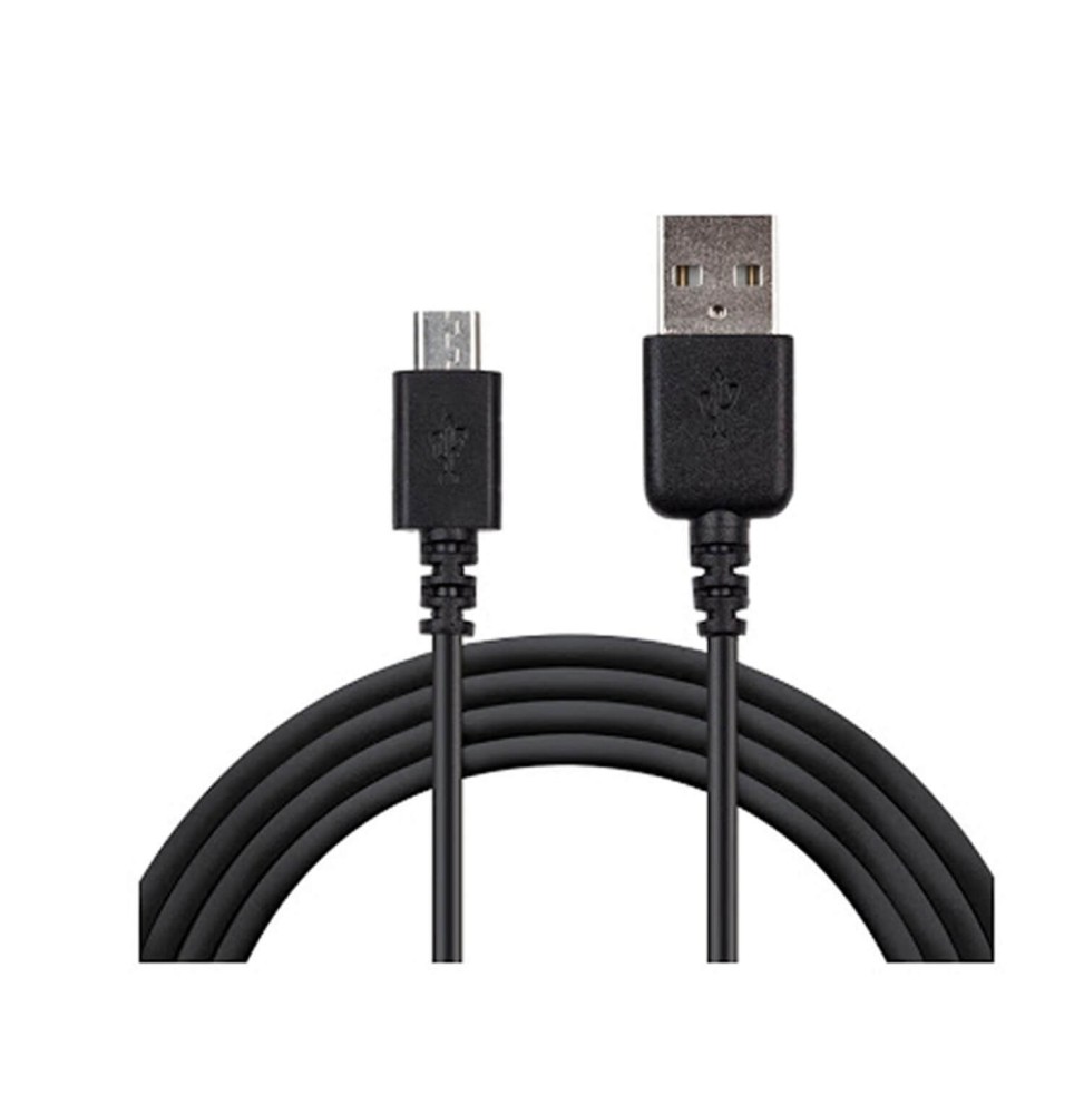 Câble micro USB Noir 1.20M Câble micro USB Noir 1.20M