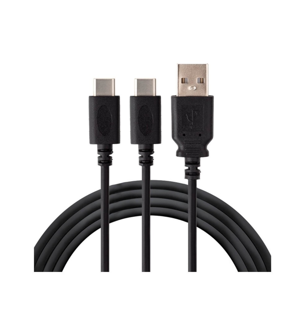 Cable De Charge Double Type-C Compatible PlayStation 5 Cable De Charge Double Type-C Compatible PlayStation 5