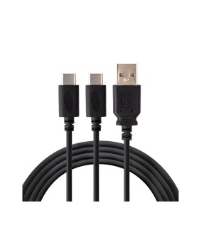 Cable De Charge Double Type-C Compatible PlayStation 5