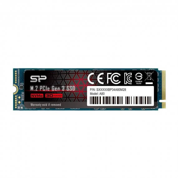 Disque Dur NVMe-PCIe Gen3x4 M.2 2280 512Go