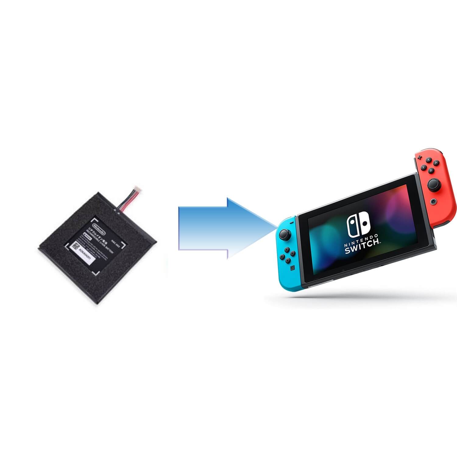 Changement Batterie Nintendo Switch - Third Party