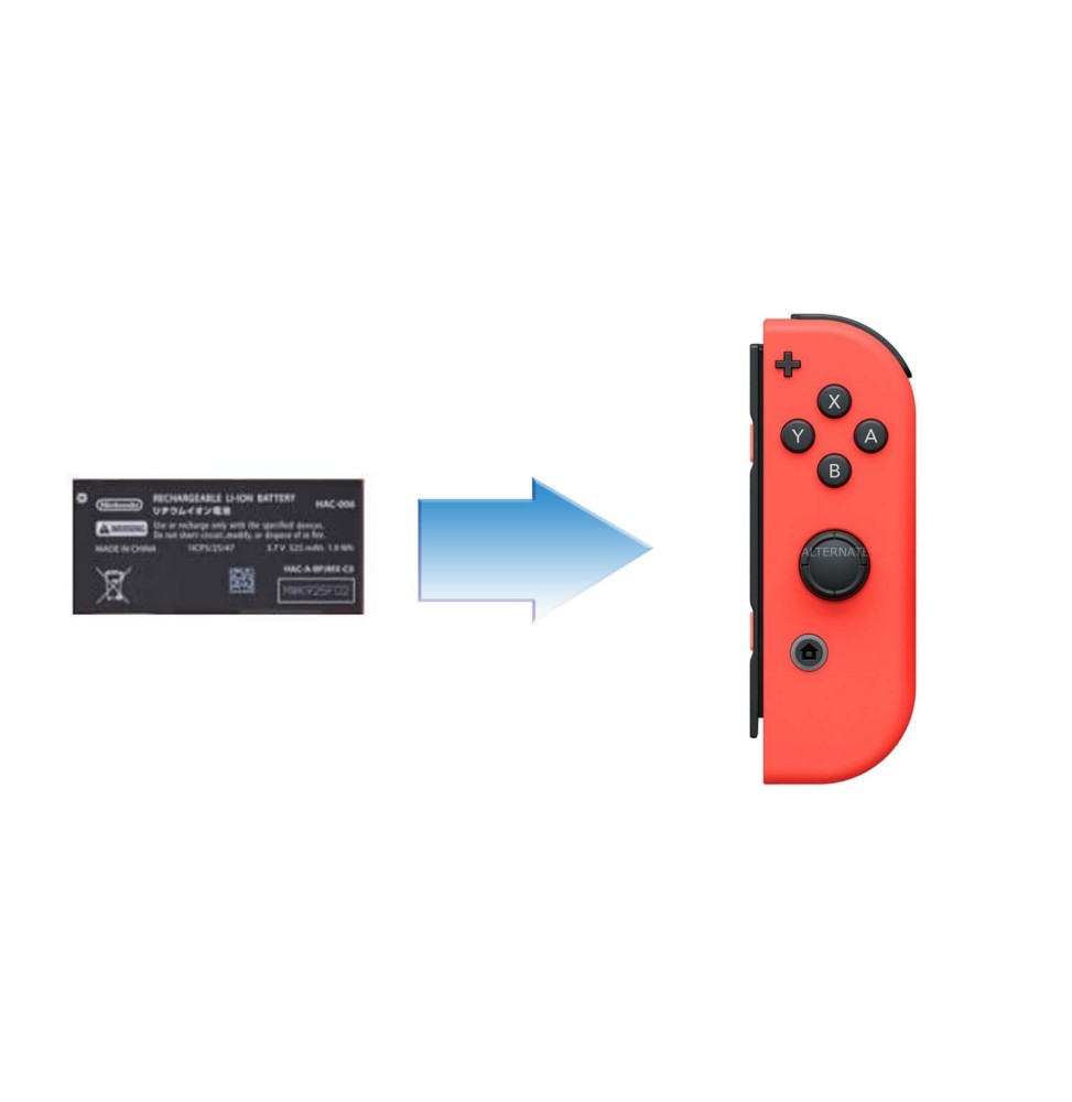 Changement Batterie Joy-con Nintendo switch