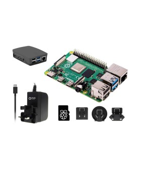 Raspberry Pi 4 Modèle B 4Go Ram 16GB Carte Micro SD
